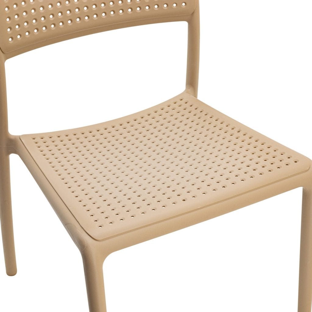 Nardi Bora Side Chair Taupe-PP Chair