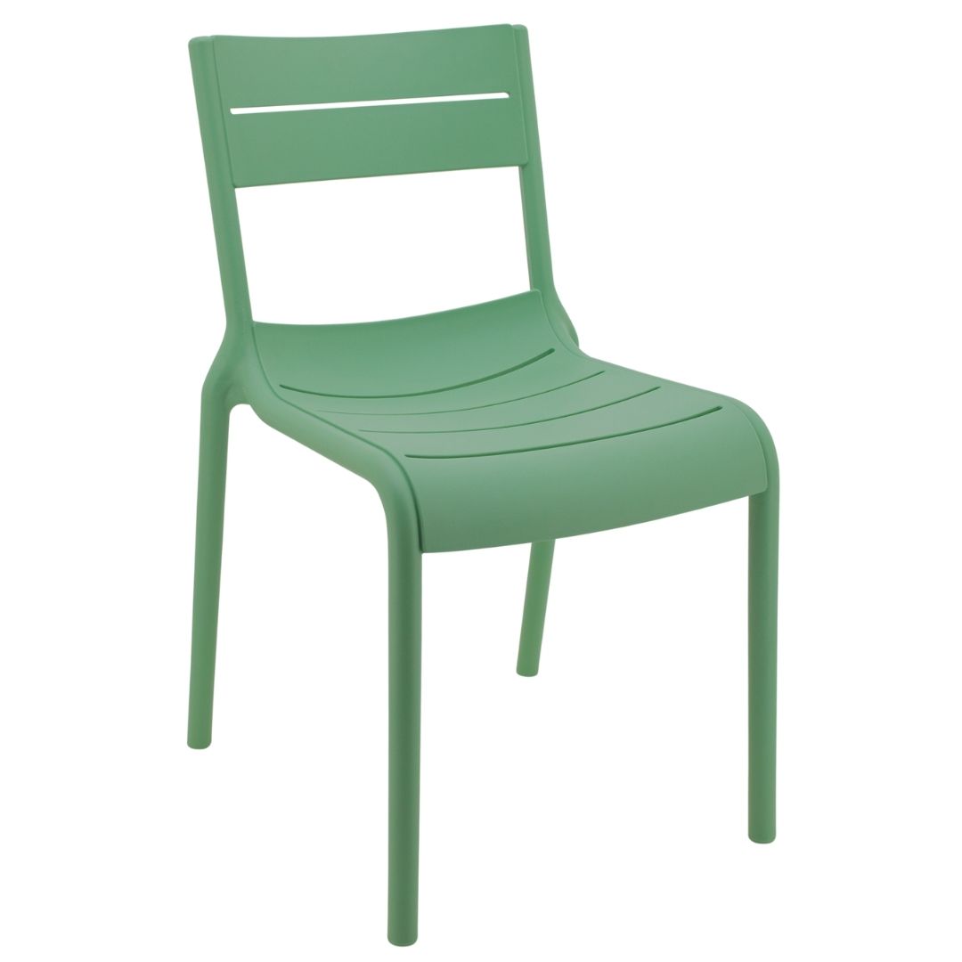 Eco-Friendly Plastic Outdoor Dining Chairs – Lightweight, Weather-Resistant, Sustainable Patio Furniture-PP Chair