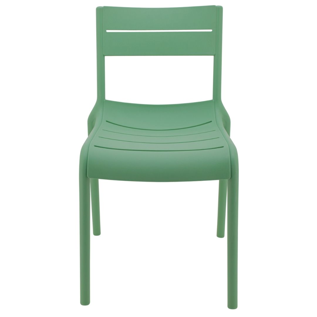 Eco-Friendly Plastic Outdoor Dining Chairs – Lightweight, Weather-Resistant, Sustainable Patio Furniture-PP Chair