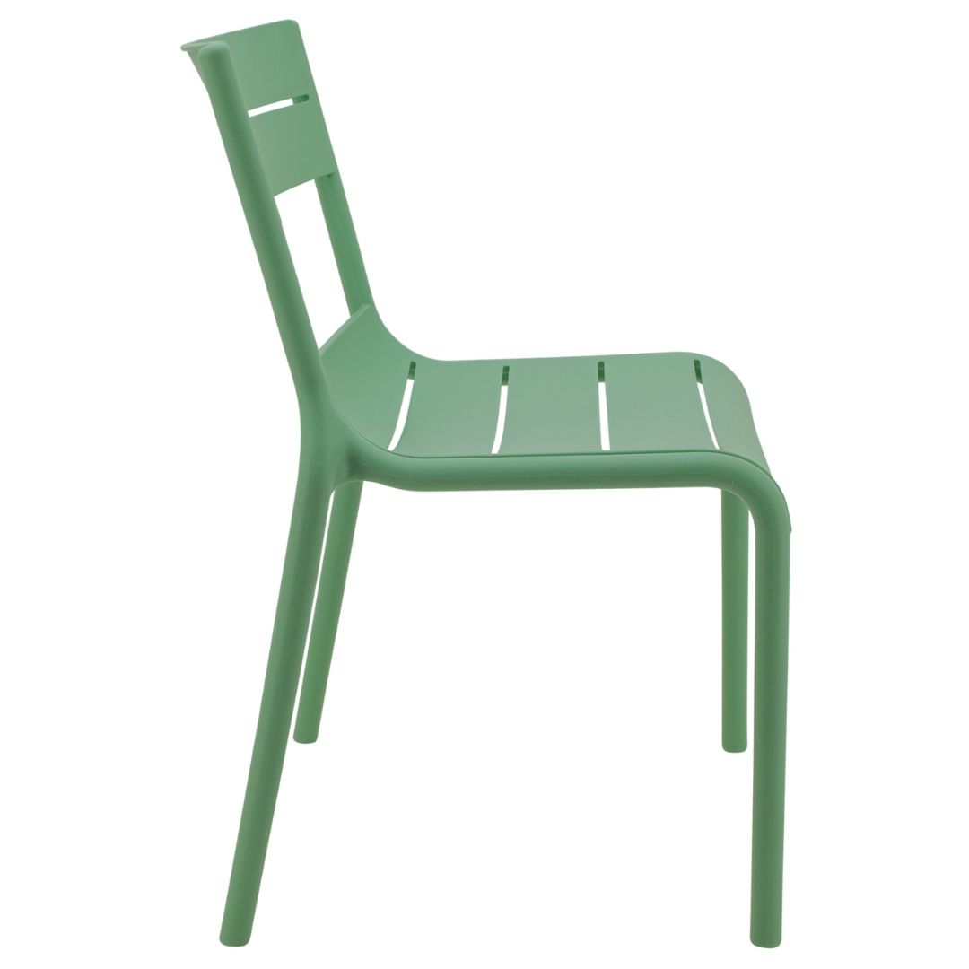 Eco-Friendly Plastic Outdoor Dining Chairs – Lightweight, Weather-Resistant, Sustainable Patio Furniture-PP Chair
