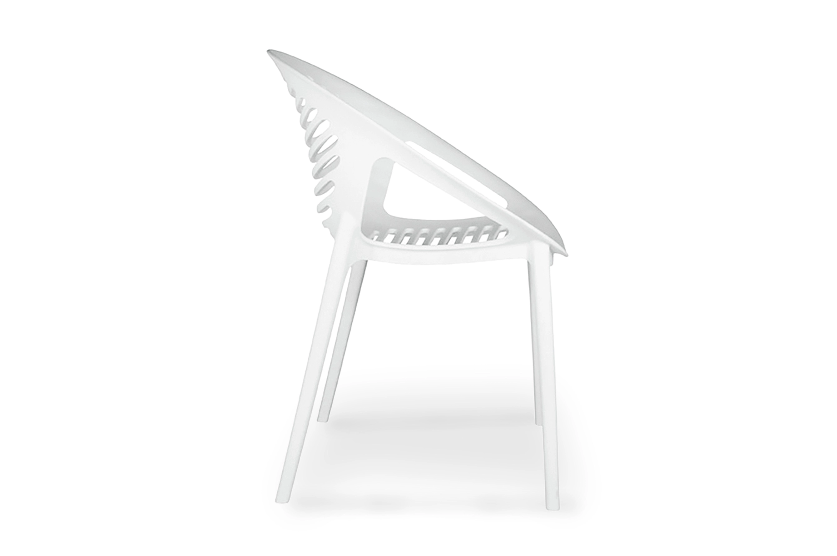 Plastic Outdoor Garden Chair White-PP Chair
