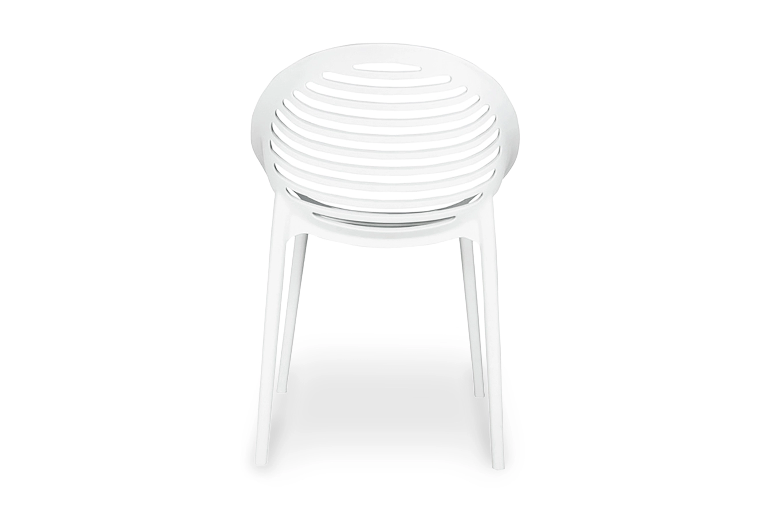 Plastic Outdoor Garden Chair White-PP Chair