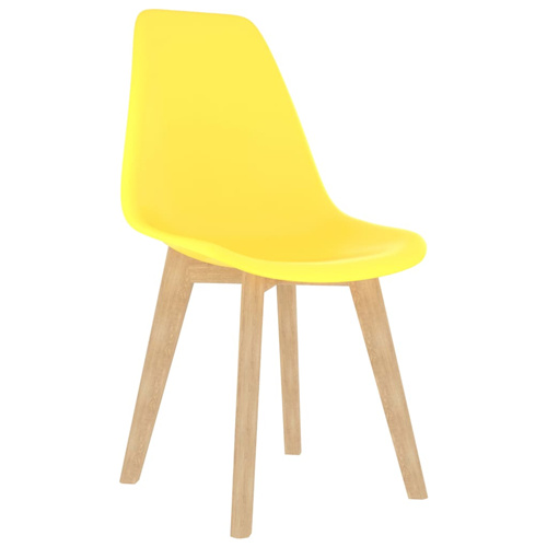 DSW Style Side Chair Yellow-PP Chair