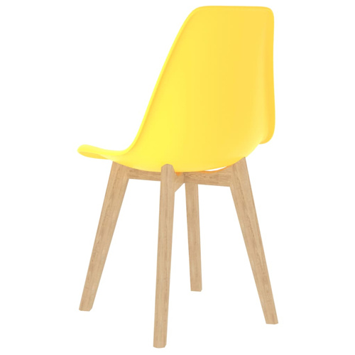 DSW Style Side Chair Yellow-PP Chair