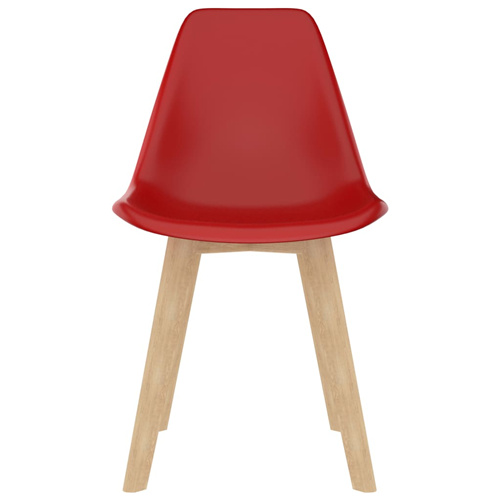 DSW Style Side Chair Red-PP Chair