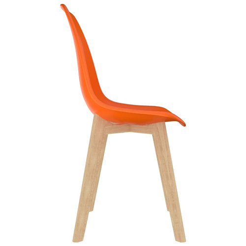 DSW Style Side Chair Orange-PP Chair