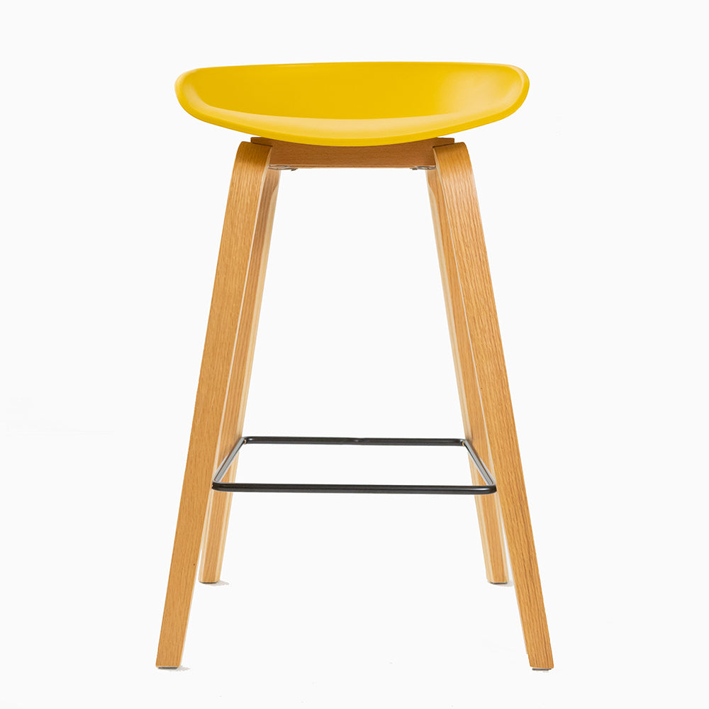 Hay About A Stool Yellow Plastic Seat-PP Chair
