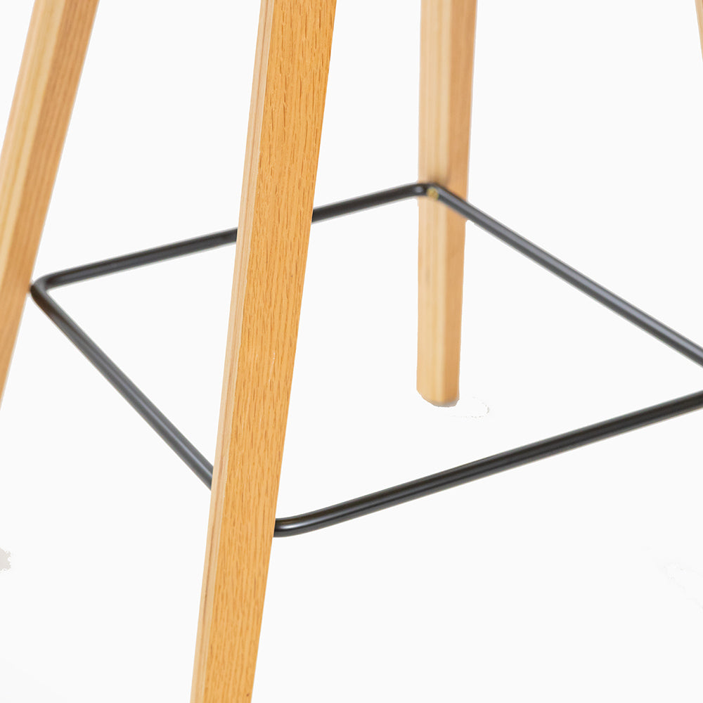 Hay About A Stool Yellow Plastic Seat-PP Chair