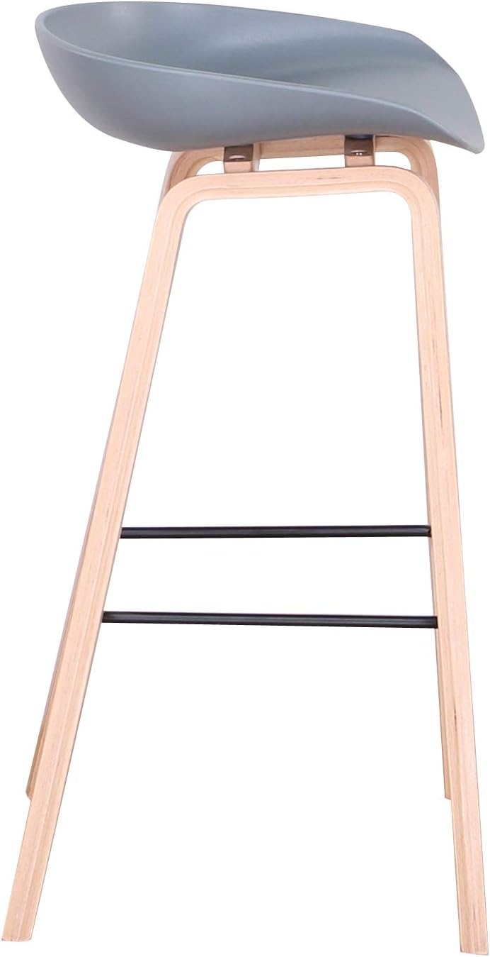 Hay About A Stool Grey Plastic Seat-PP Chair