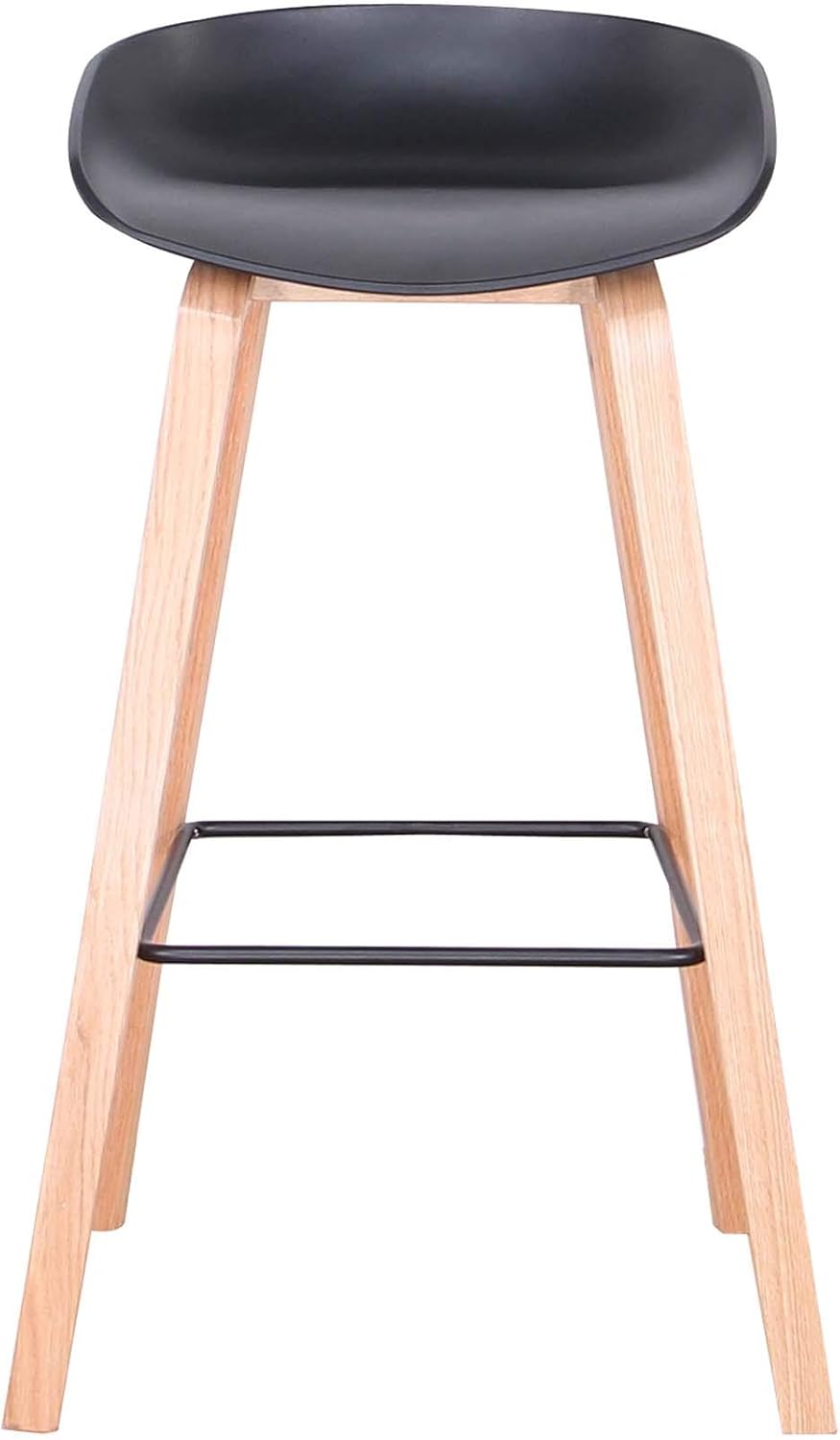 Hay About A Stool Black Plastic Seat-PP Chair