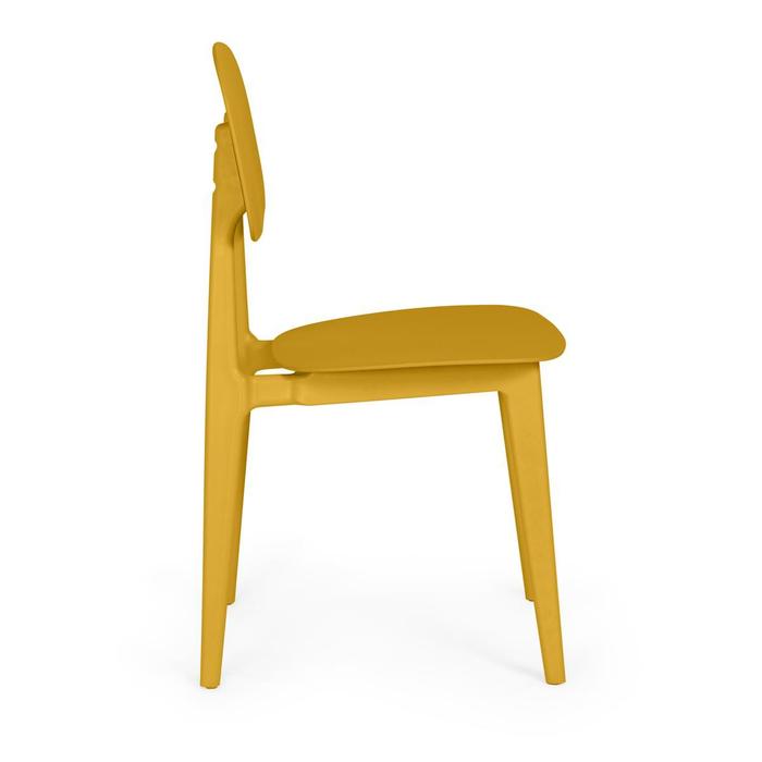 KD PP Plastic Dining Chair | Modern Commercial Dining Chair