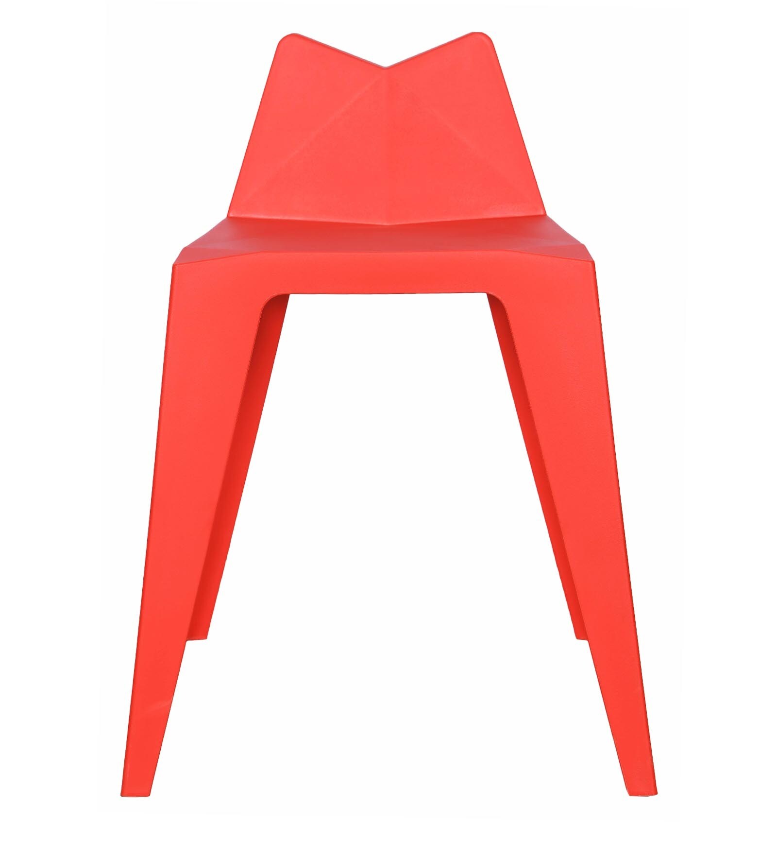 Polypropylene Stool Red-PP Chair