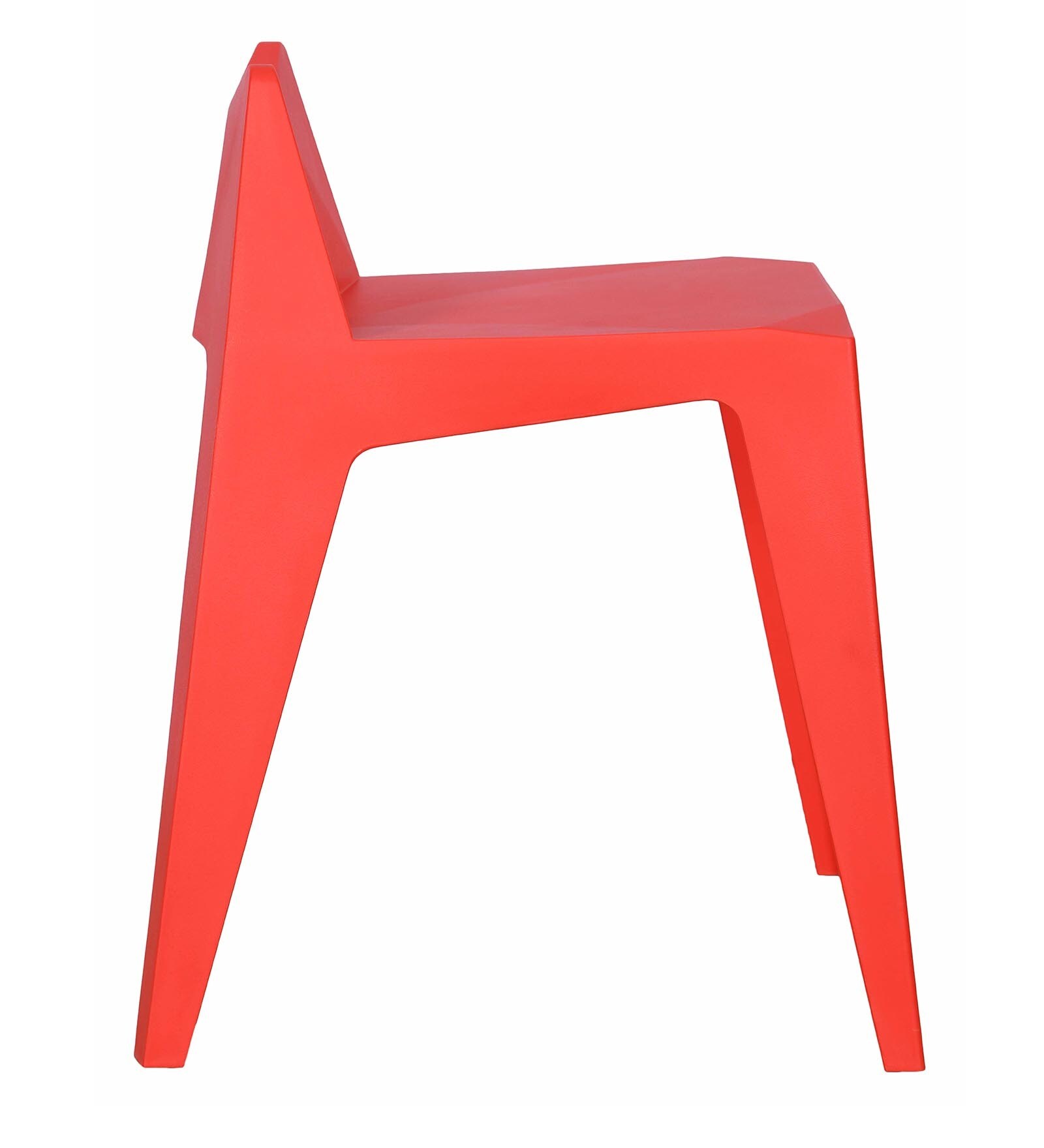 Polypropylene Stool Red-PP Chair