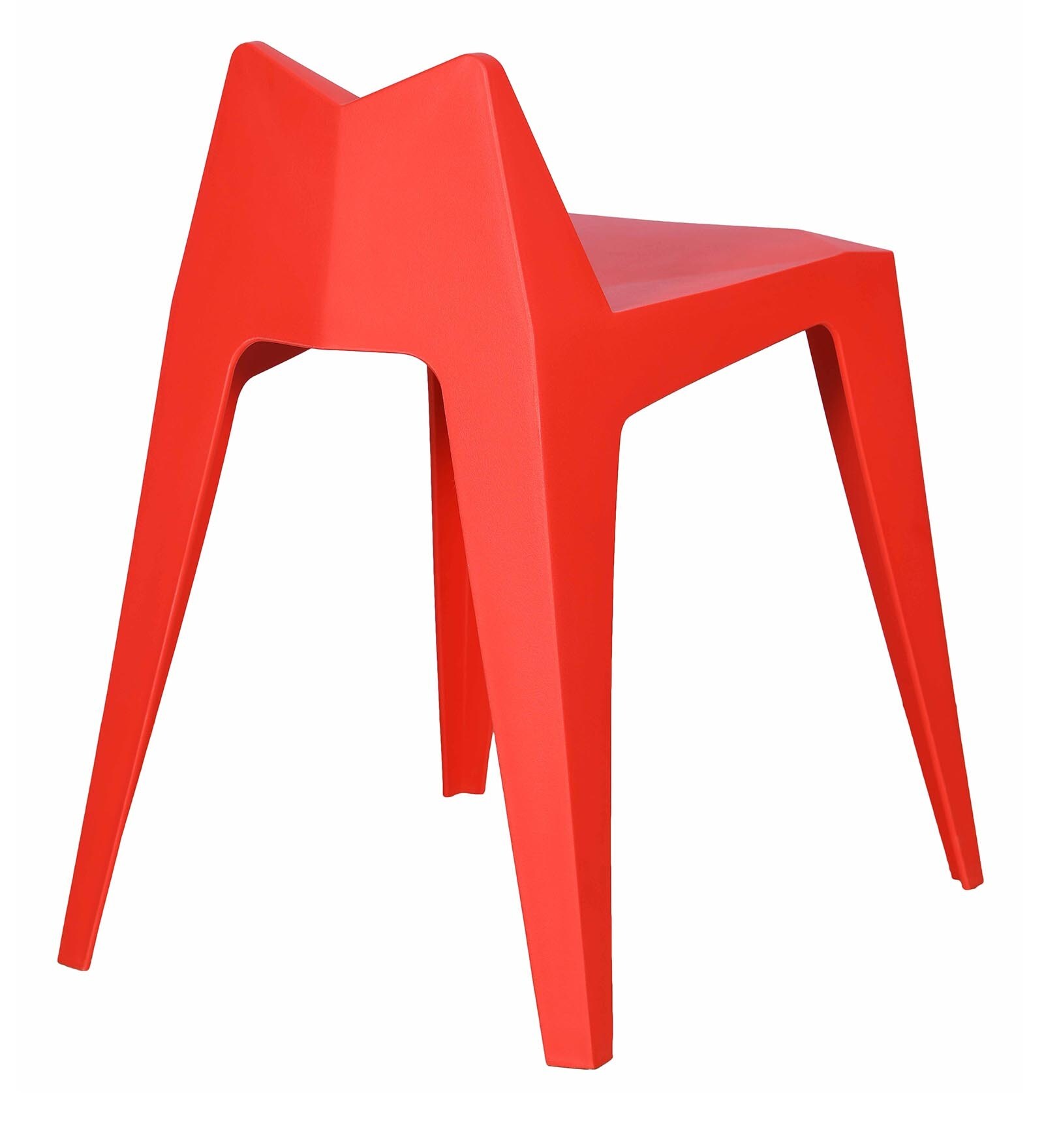 Polypropylene Stool Red-PP Chair