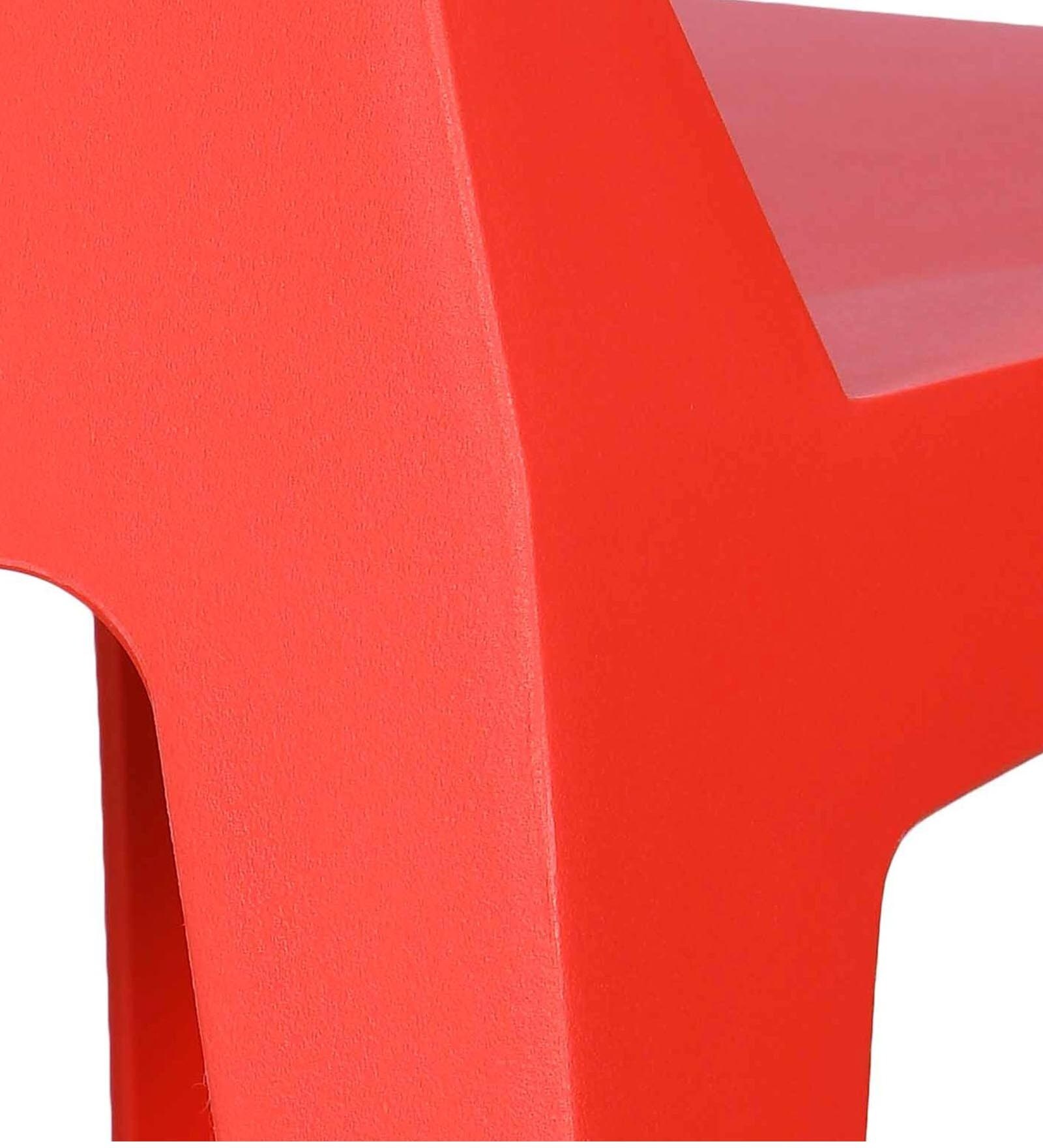 Polypropylene Stool Red-PP Chair