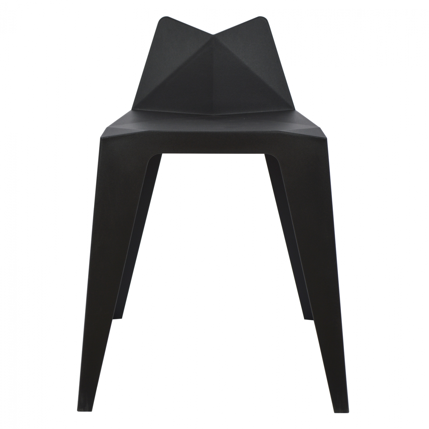 Polypropylene Stool Black-PP Chair