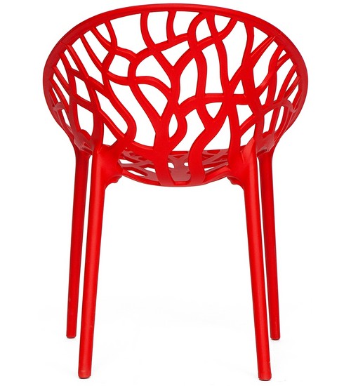 Nest Garden ArmChair In Red-PP Chair