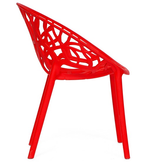 Nest Garden ArmChair In Red-PP Chair
