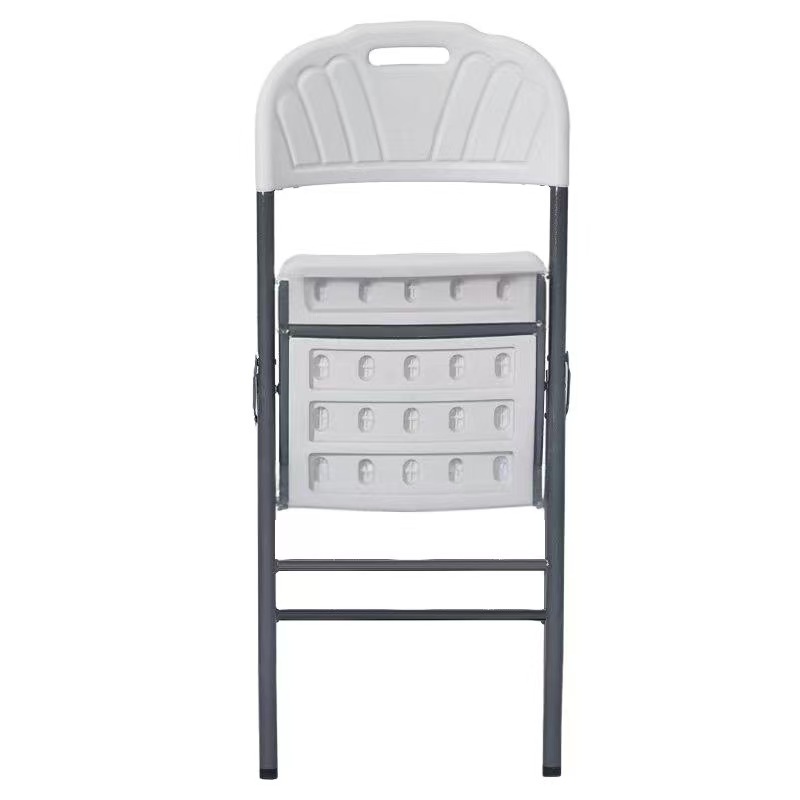 Heavy Duty HDPE Folding Chair with Steel Frame for Events, Schools & Commercial Use