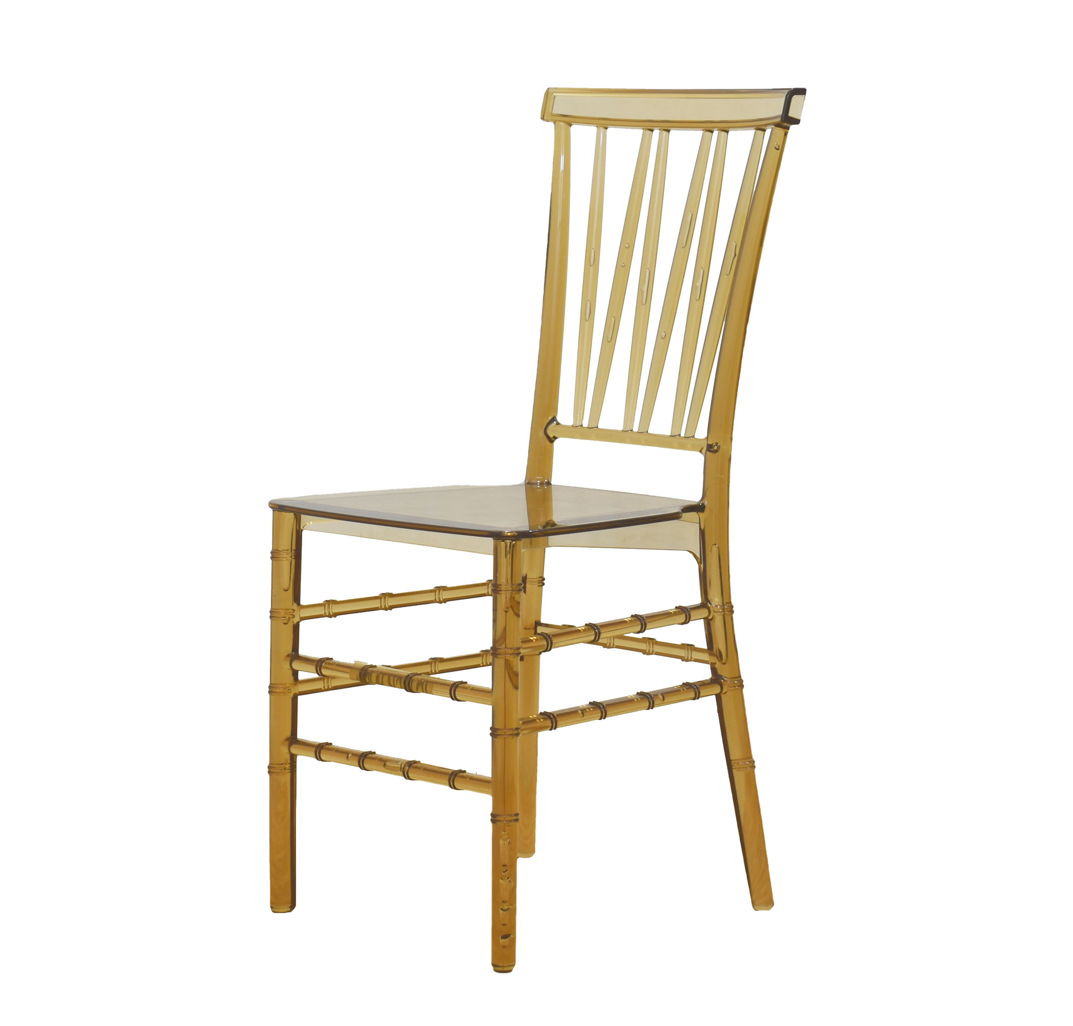 Transparent Amber PC Chiavari Chair-PP Chair