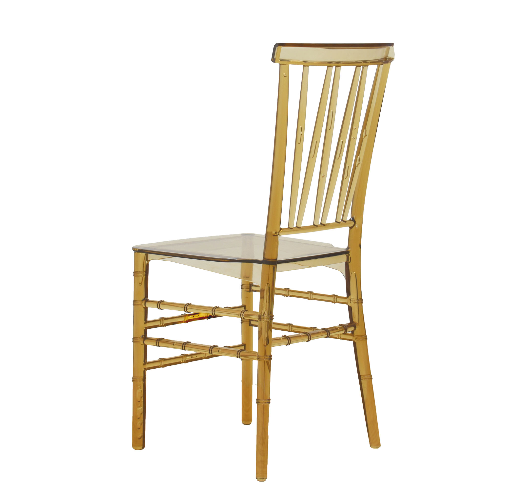Transparent Amber PC Chiavari Chair-PP Chair