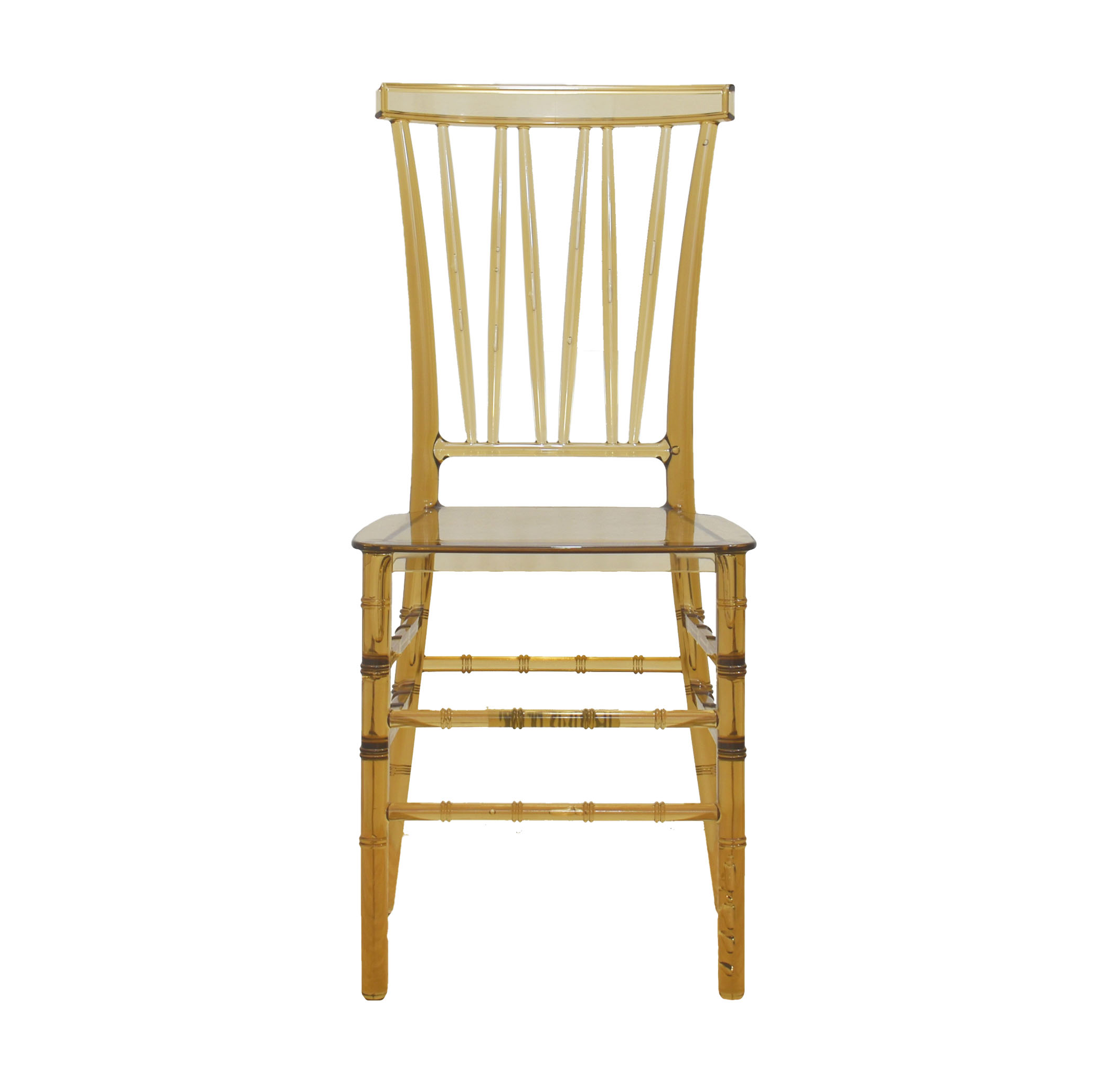 Transparent Amber PC Chiavari Chair-PP Chair