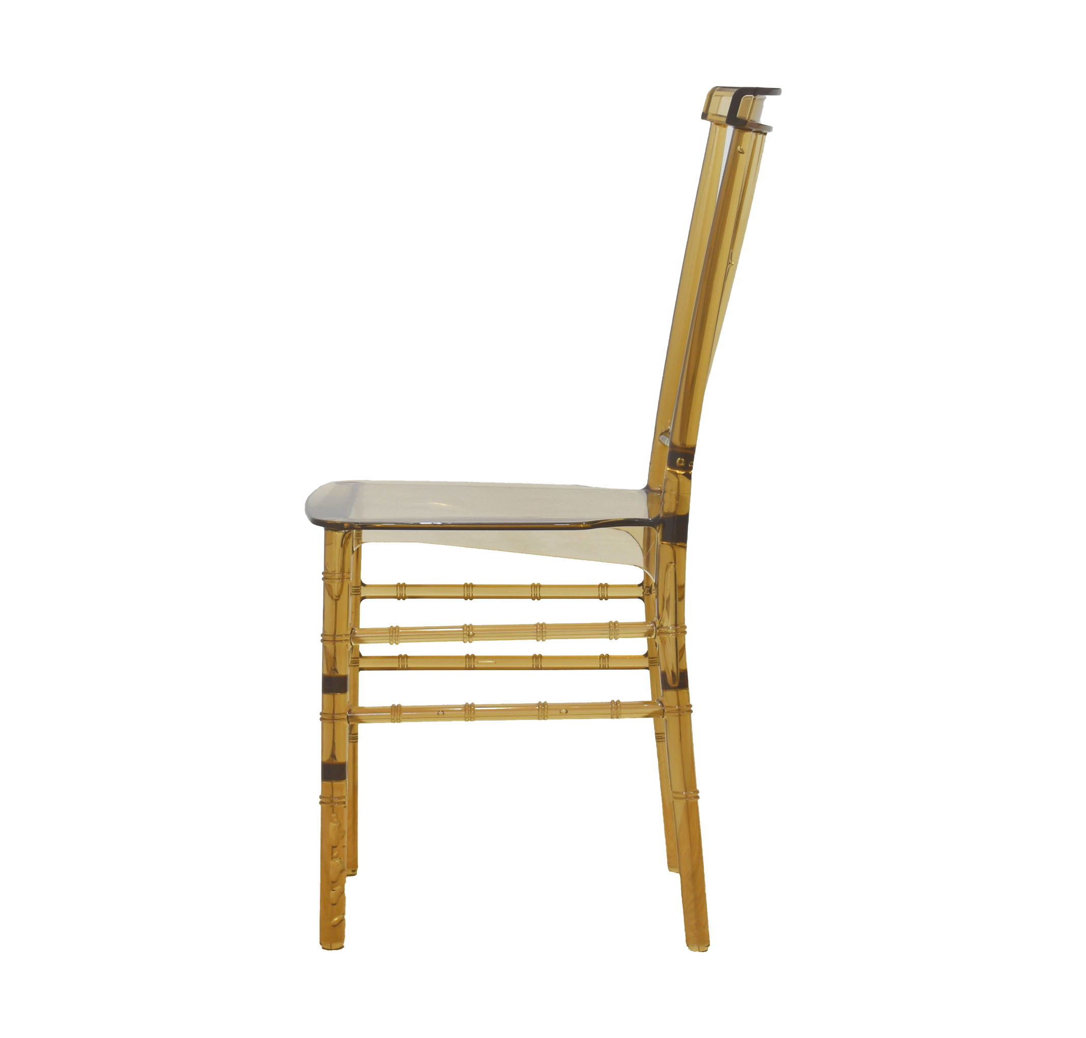 Transparent Amber PC Chiavari Chair-PP Chair