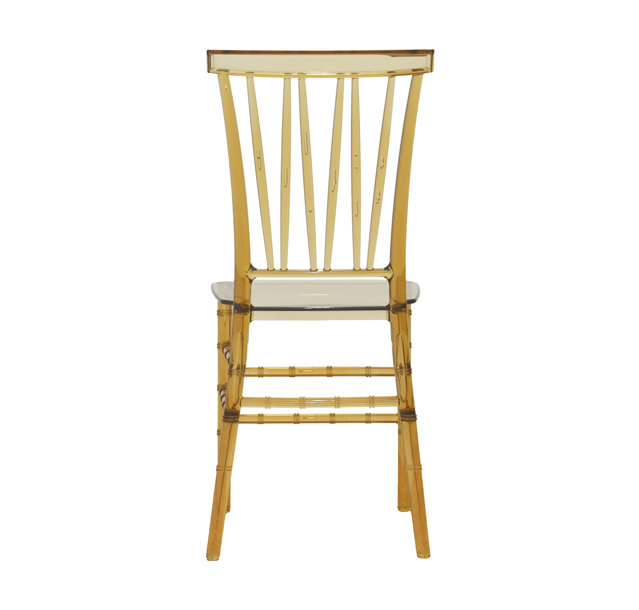 Transparent Amber PC Chiavari Chair-PP Chair