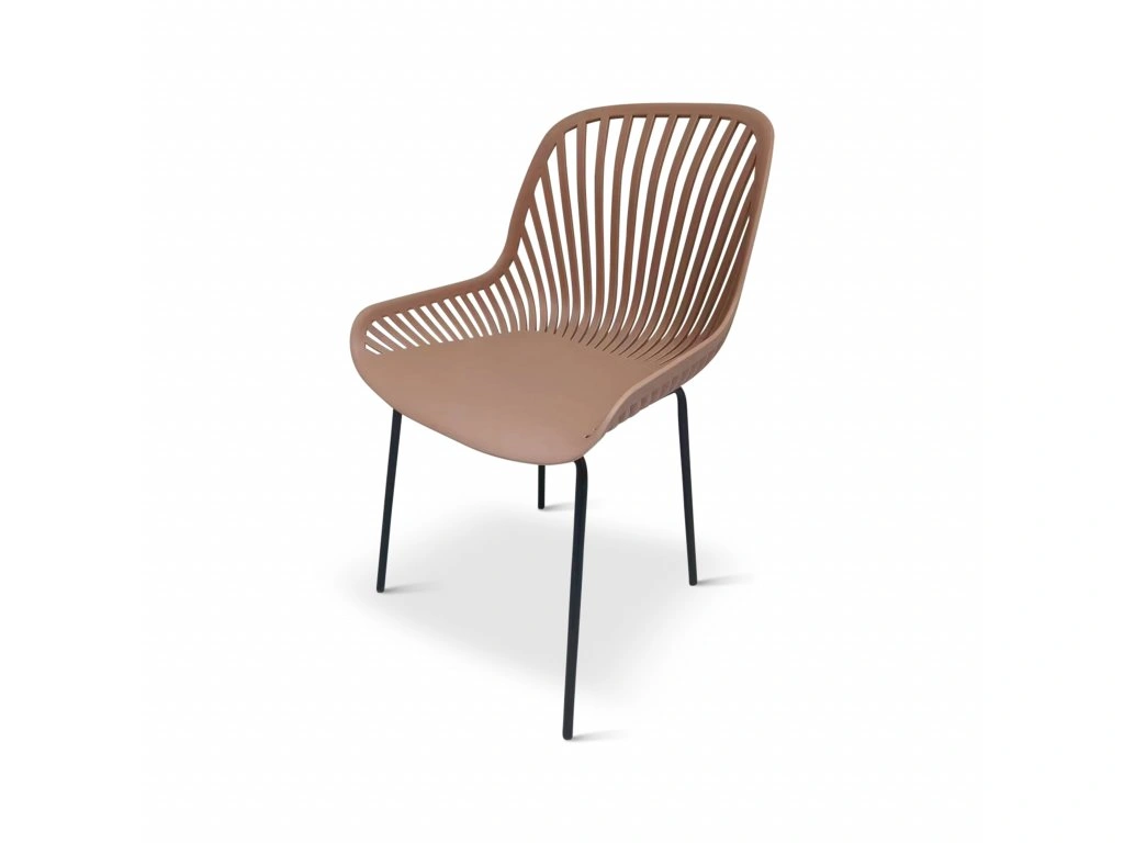 Affordable Plastic Chair In Brown-PP Chair