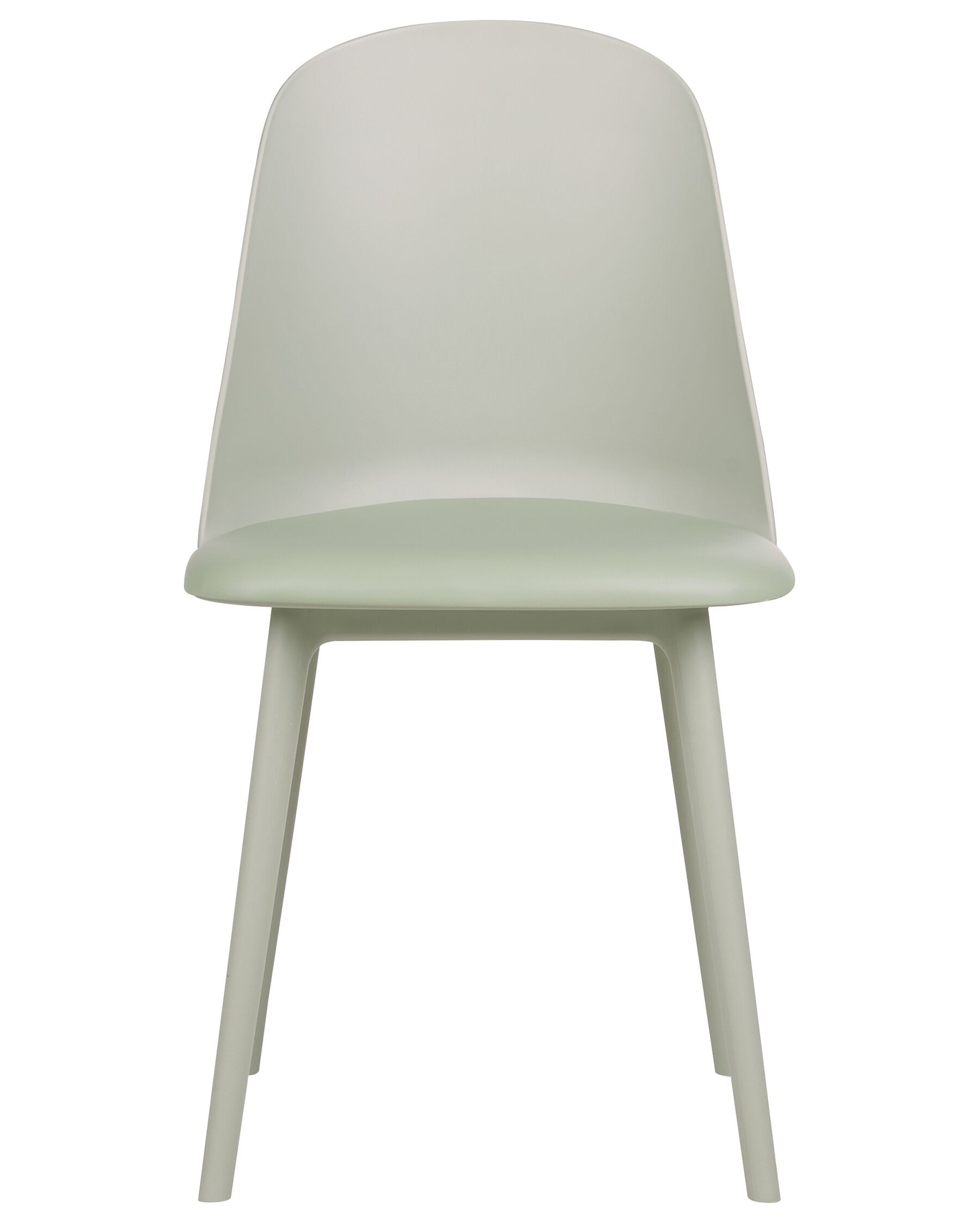 Mint Green Padded Seat Plastic Chair