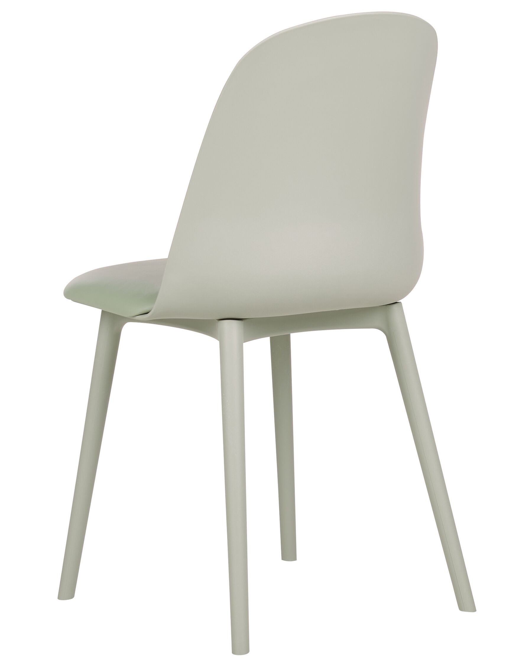 Mint Green Padded Seat Plastic Chair