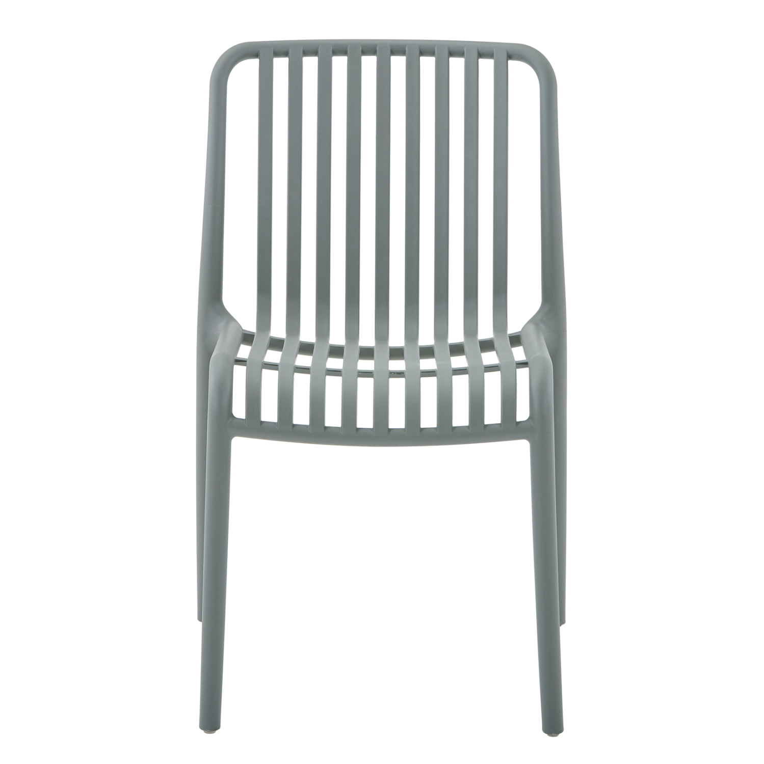 Plastic Chair Gray-Green-PP Chair