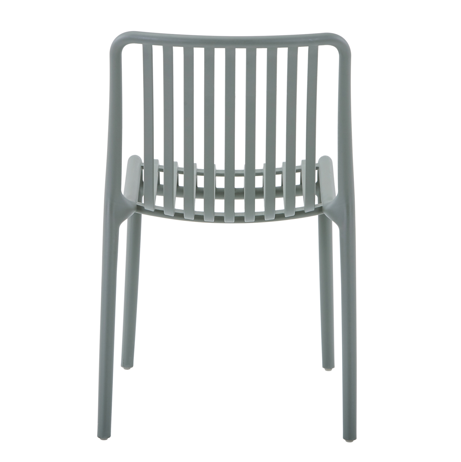 Plastic Chair Gray-Green-PP Chair