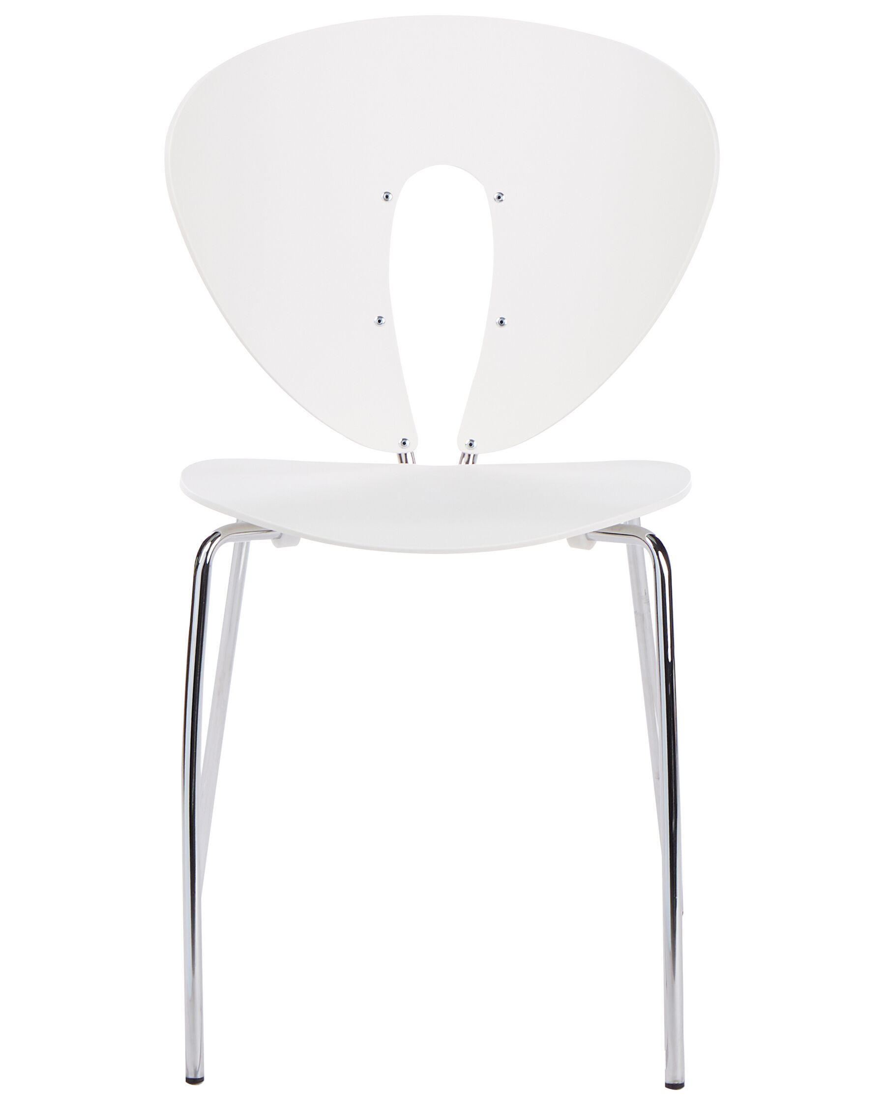 Globus Chair In White-PP Chair