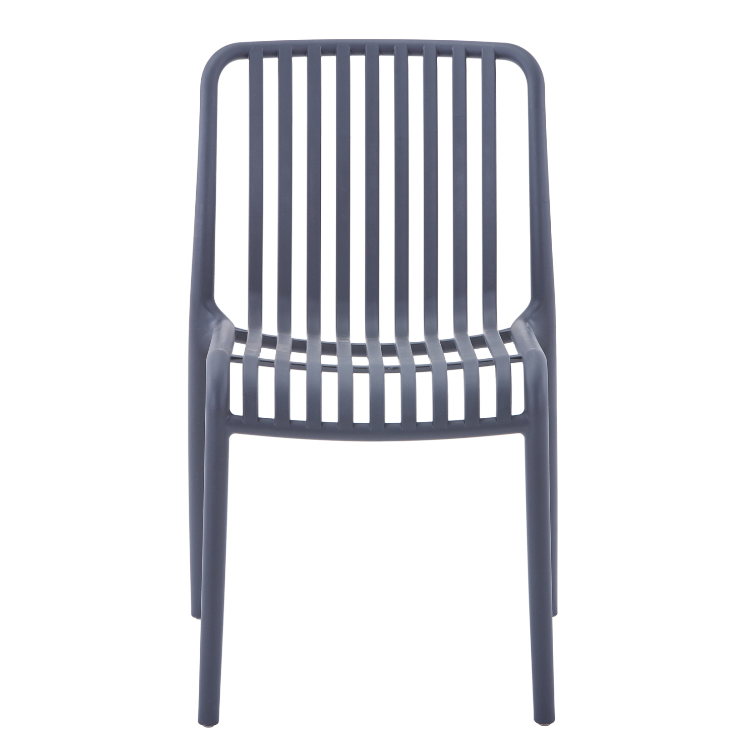 Plastic Chair Dark Gray-PP Chair