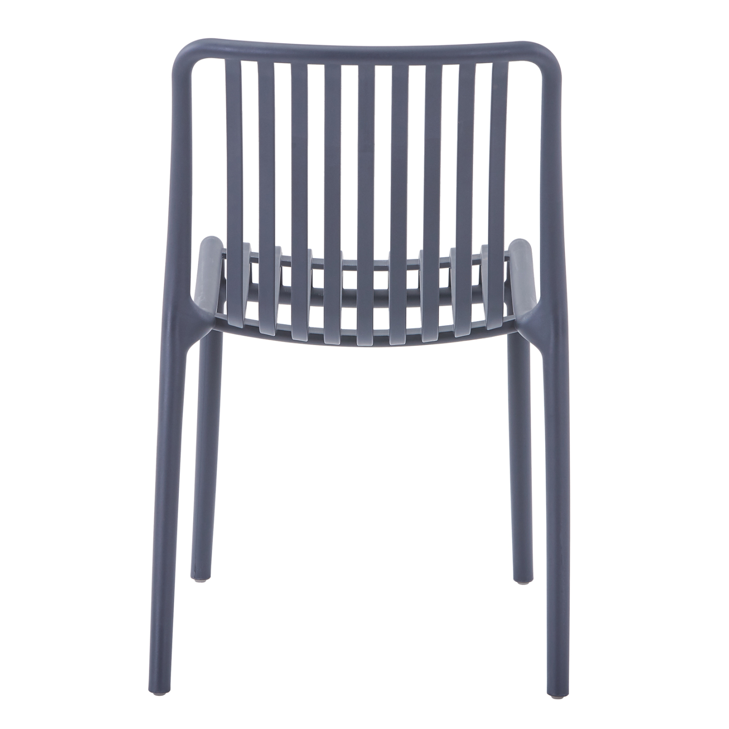 Plastic Chair Dark Gray-PP Chair