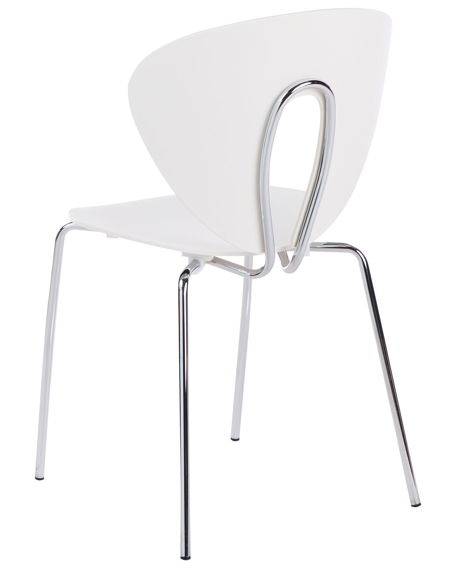 Globus Chair In White-PP Chair