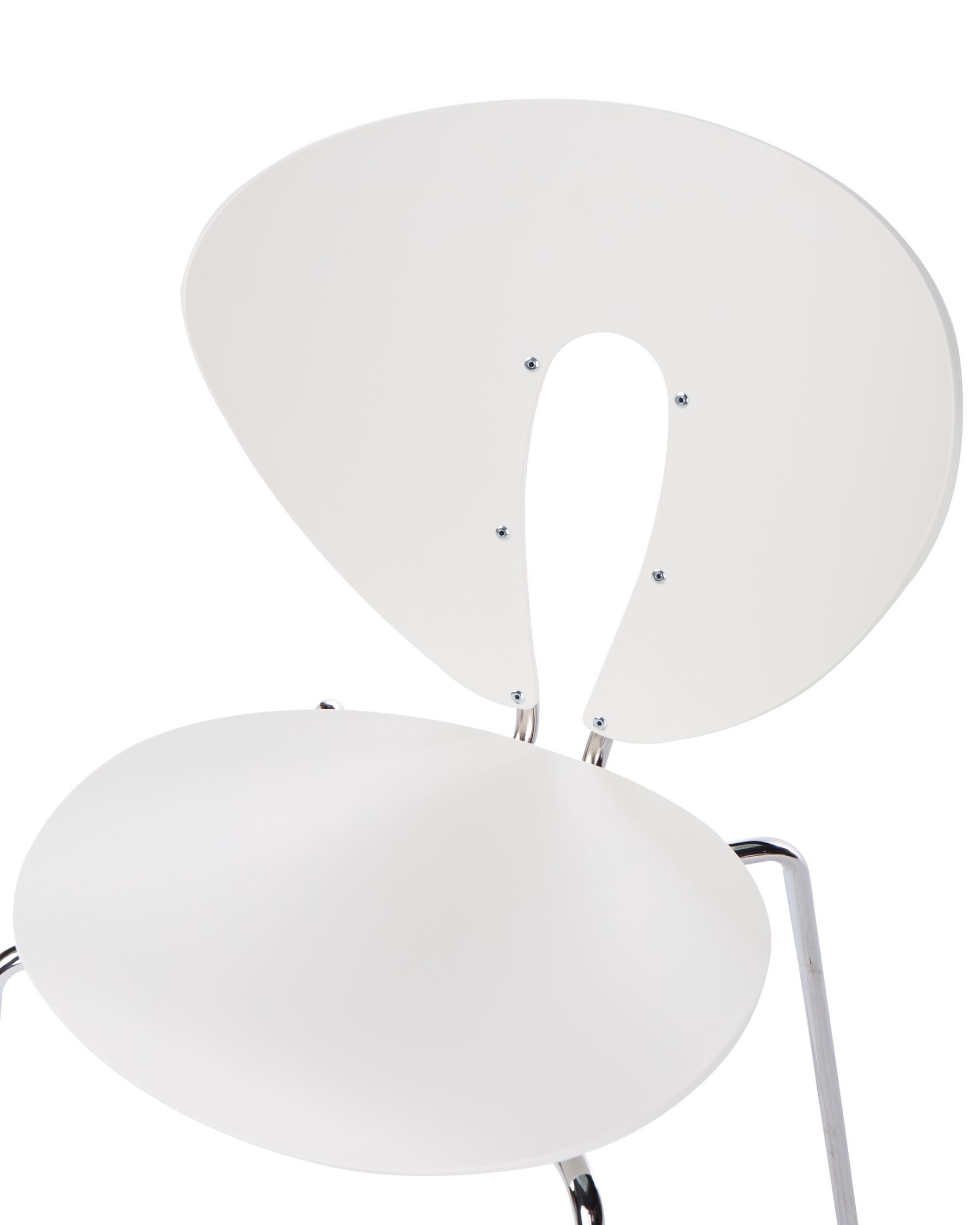 Globus Chair In White-PP Chair