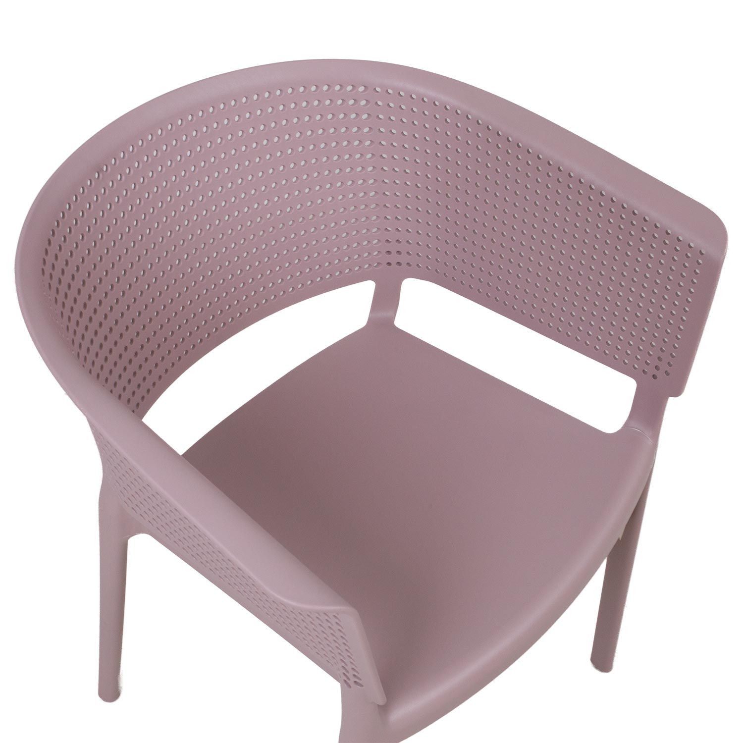 Latest design dark gray plastic armchair-PP Chair