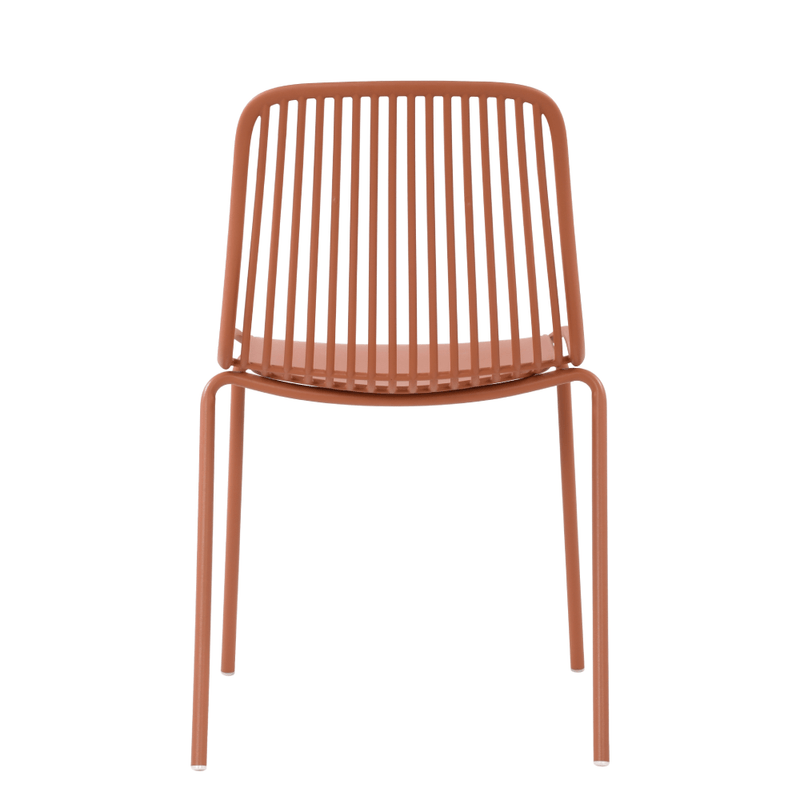 Orange cheap plastic chairs-PP Chair