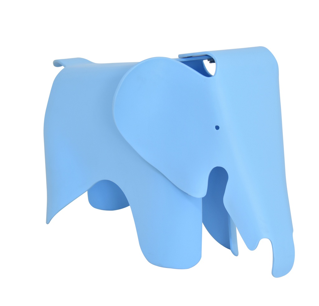 Light Blue Elephant Kids Chair-PP Chair