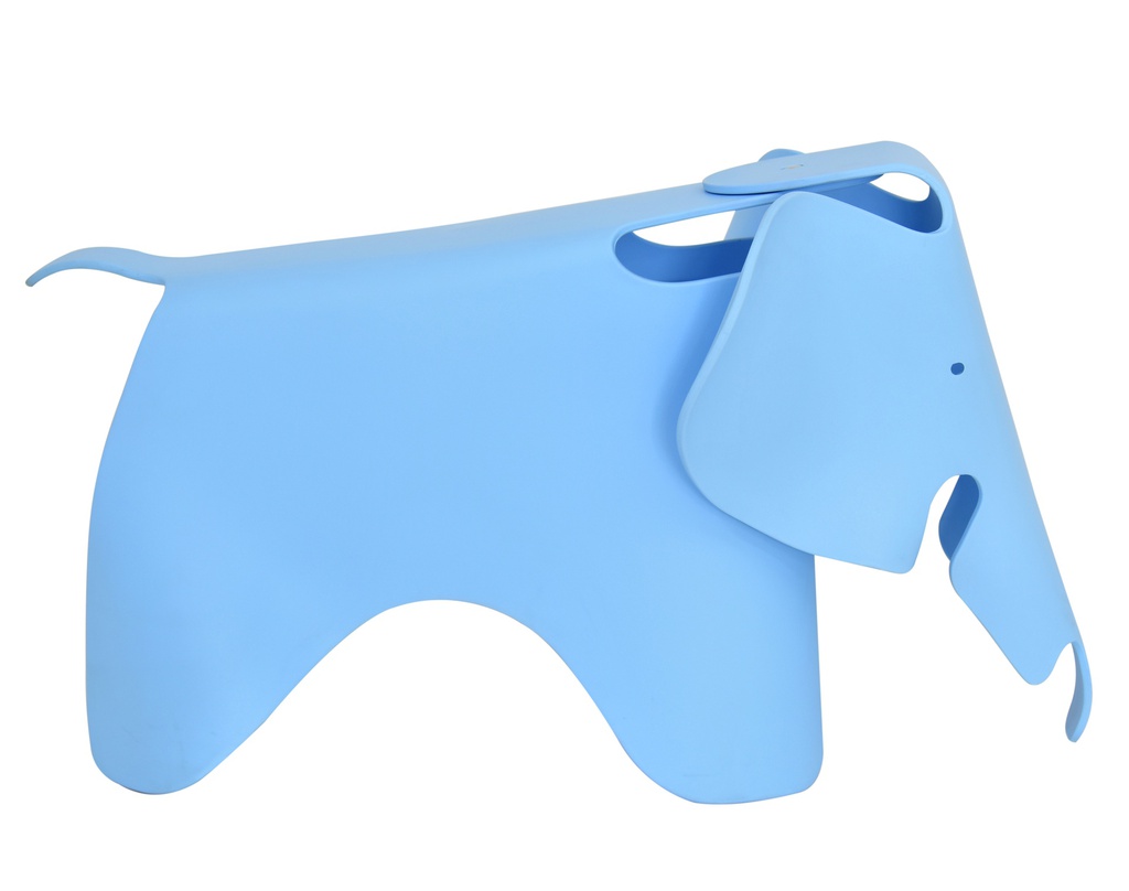 Light Blue Elephant Kids Chair-PP Chair