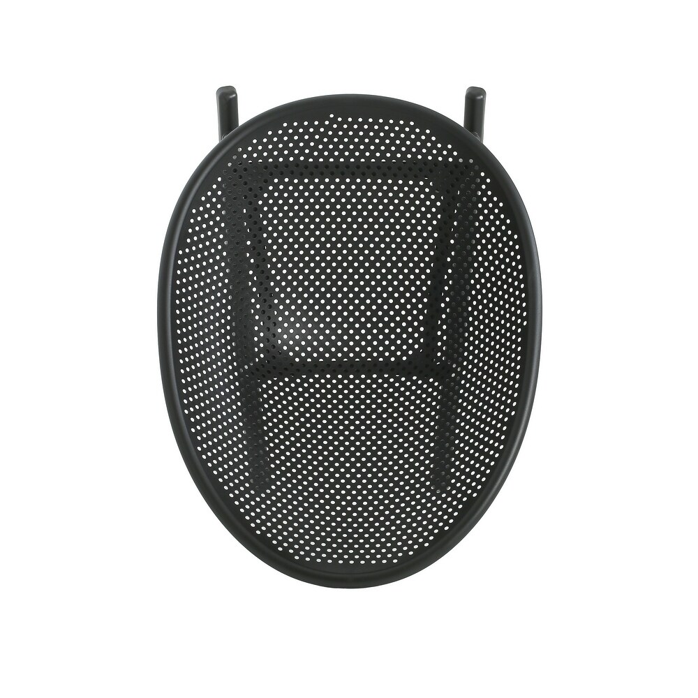 Black Plastic Rocking Chair-PP Chair