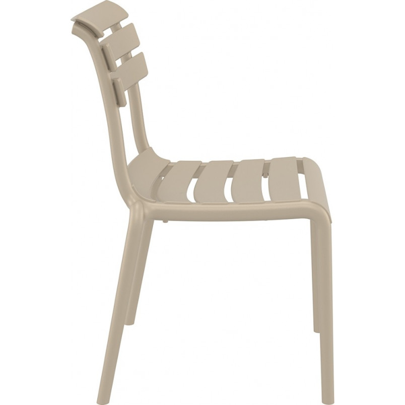 Taupe PP Garden Chair-PP Chair