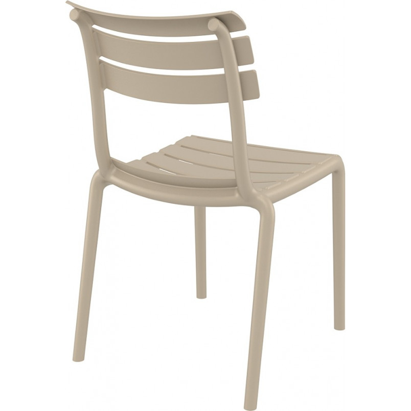 Taupe PP Garden Chair-PP Chair