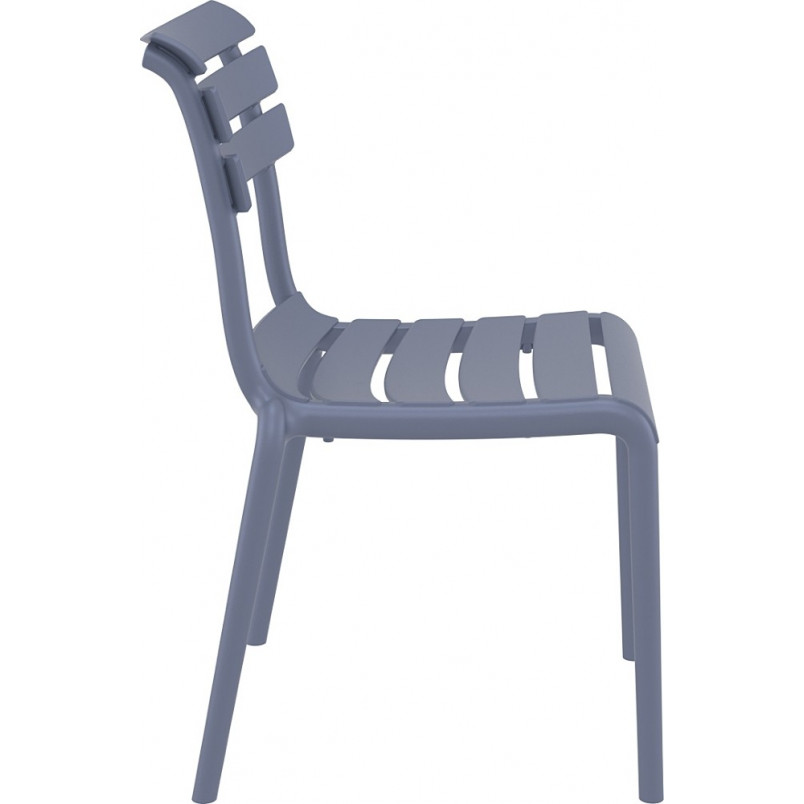 Grey PP Garden Chair-PP Chair