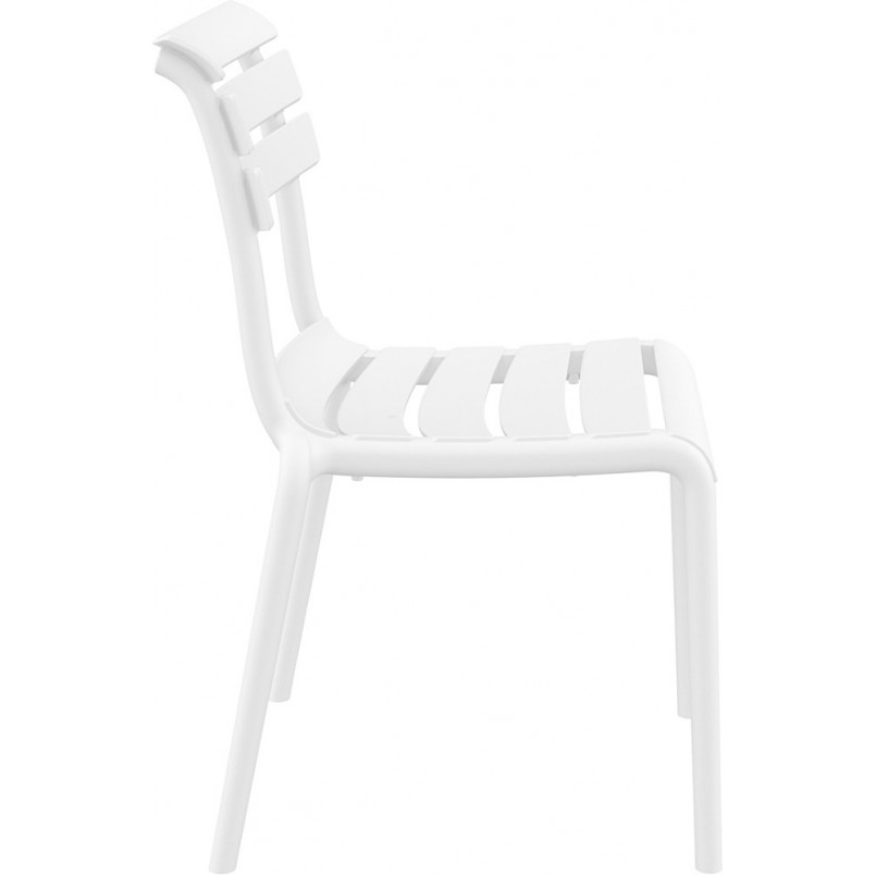 White PP Garden Chair-PP Chair