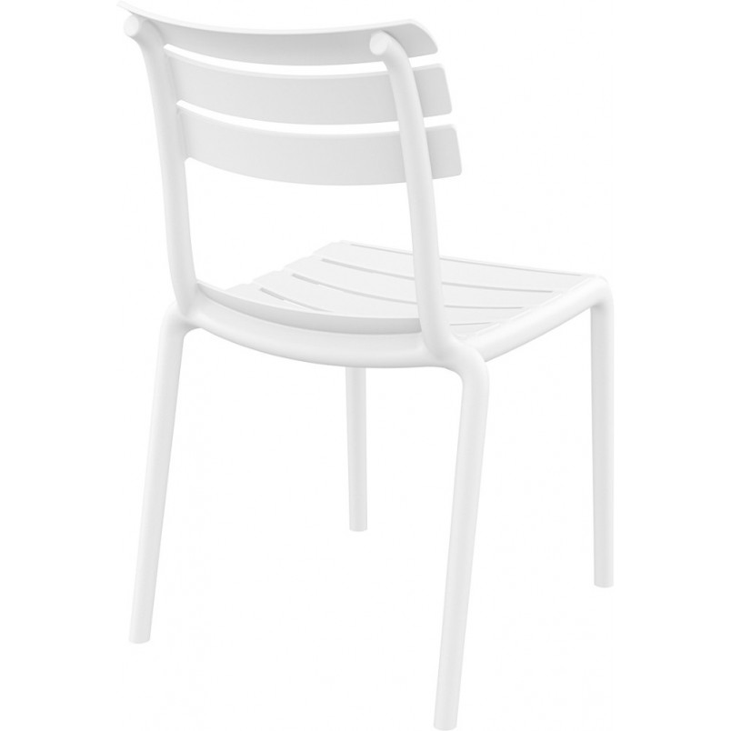 White PP Garden Chair-PP Chair