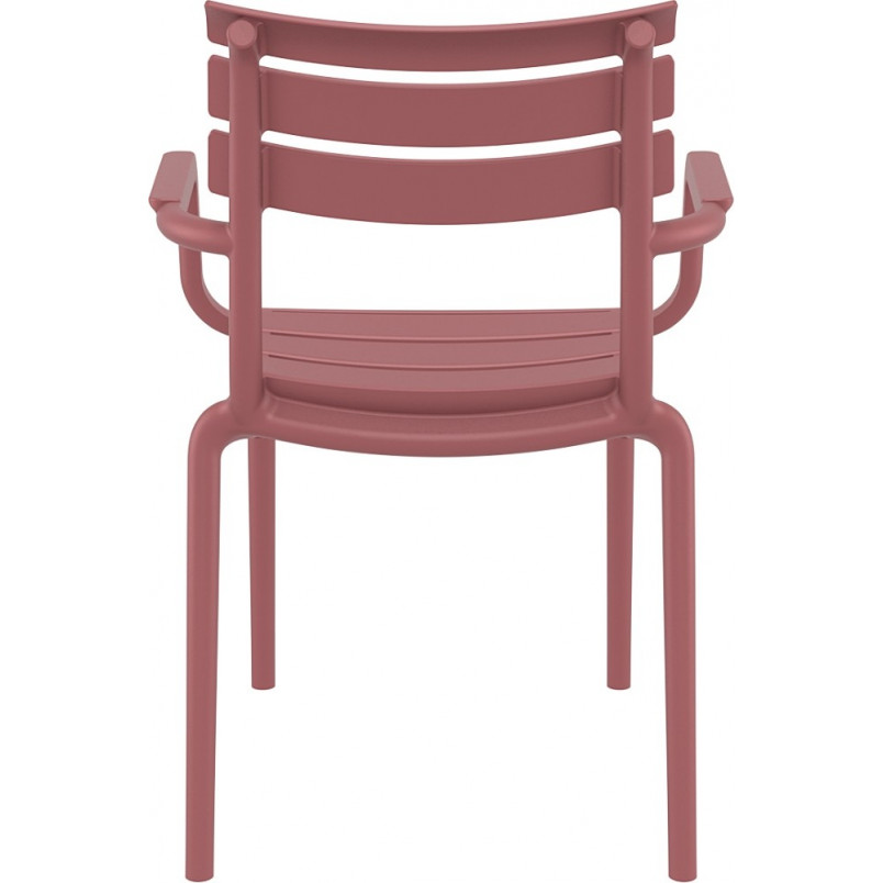 Burgundy PP Garden ArmChair -PP Chair