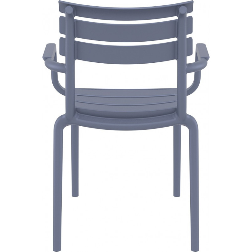 Gray PP Garden ArmChair -PP Chair